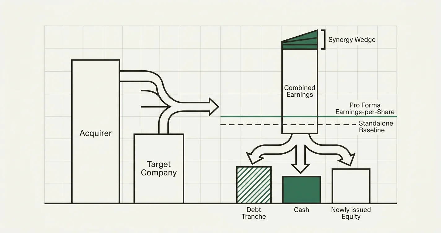 How to Build a Merger Model (M&A Model) in Excel