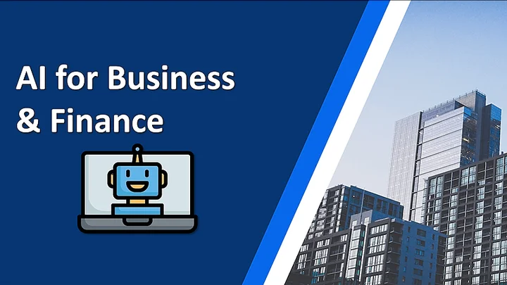 Career Principles AI for Business and Finance course