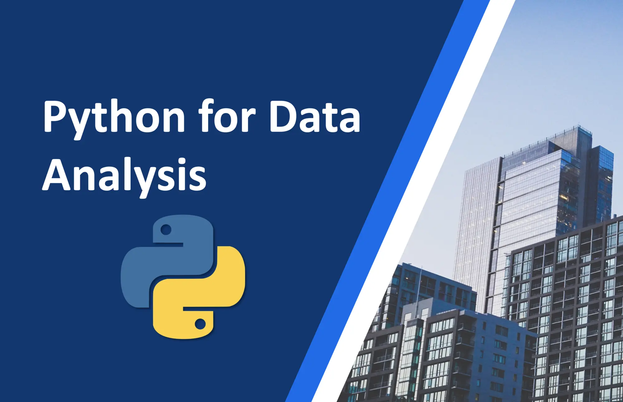 Career Principles Python for Data Analysis